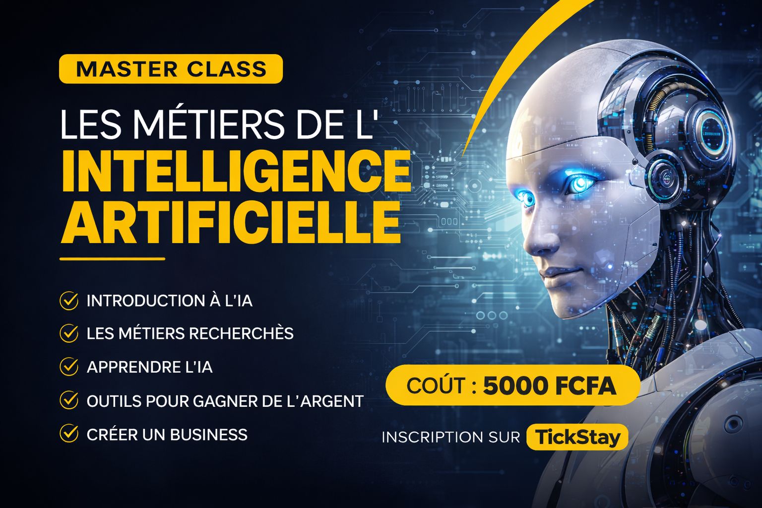 MASTER CLASS : Les Métiers de l’Intelligence Artificielle