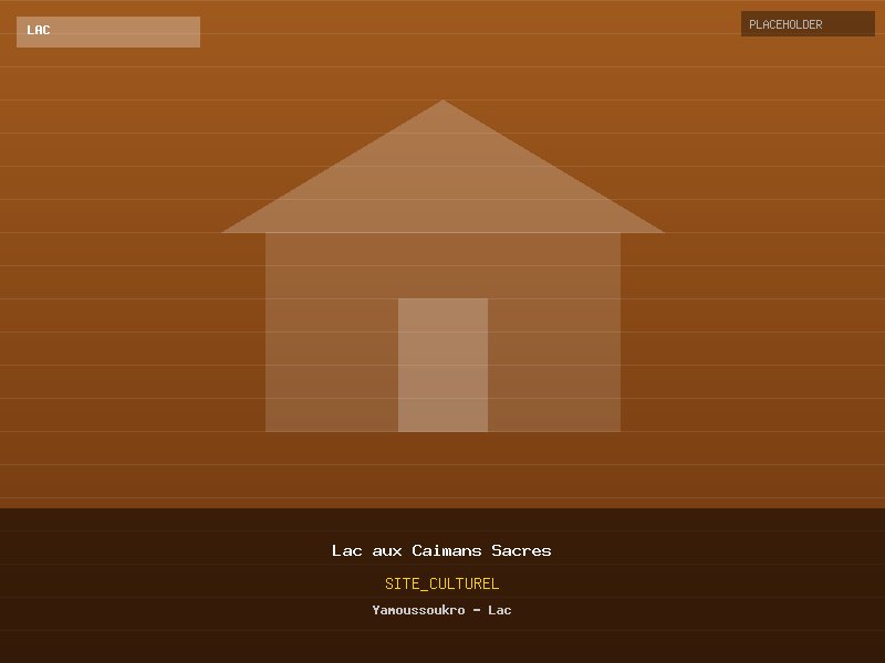 Lac aux Caïmans Sacrés