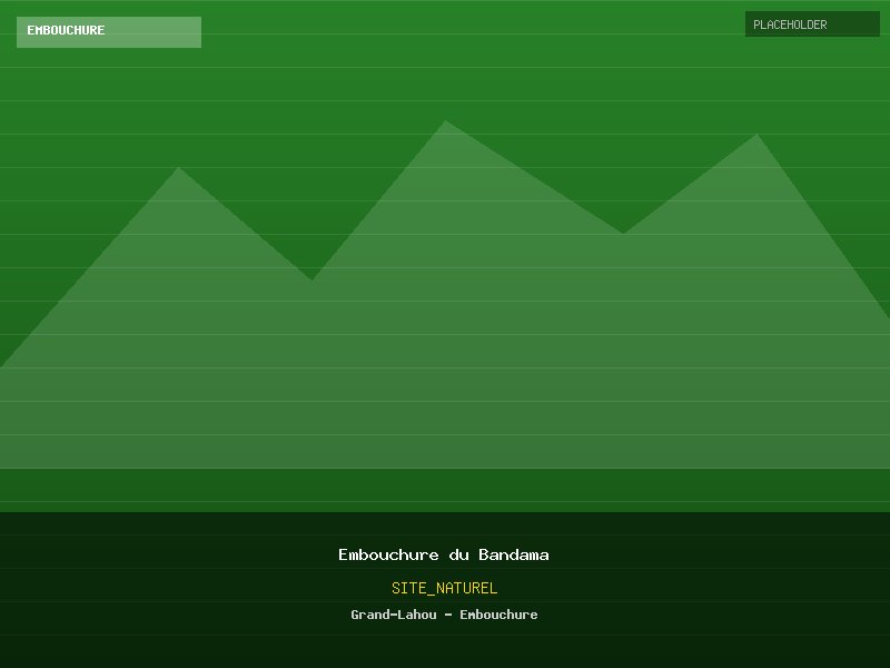 Embouchure du Bandama